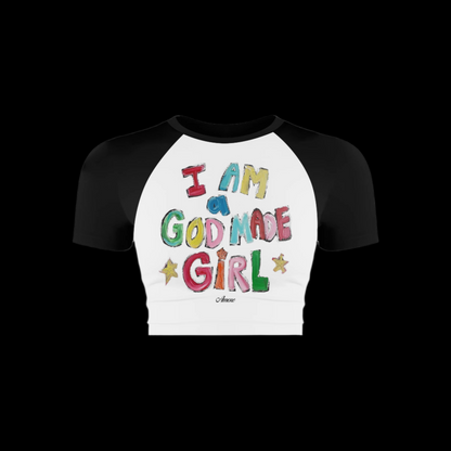 God Made Girl Top “Black”
